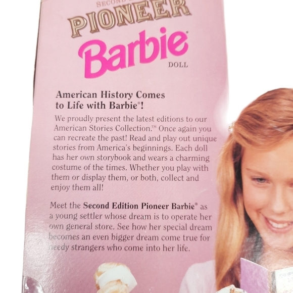 Mattel 1995 Pioneer Barbie Doll American Stories Collection 2nd Edition Vintage - Picture 4 of 9